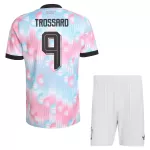 Completo calcio Belgio Trossard 9 Bambino Secondo Mondiali 2026