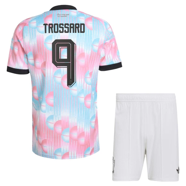 Completo calcio Belgio Trossard 9 Bambino Secondo Mondiali 2026 Completo calcio Belgio Trossard 9 Bambino Secondo Mondiali 2026