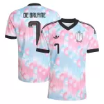 Maglia Belgio De Bruyne 7 Uomo Secondo Mondiali 2026