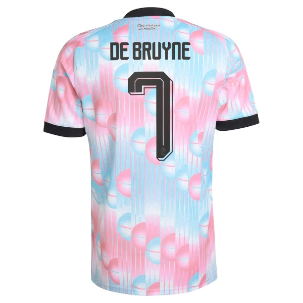 Maglia Belgio De Bruyne 7 Uomo Secondo Mondiali 2026