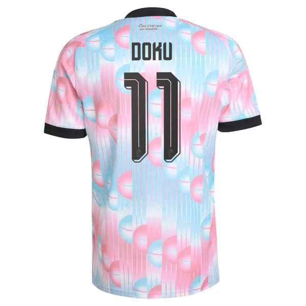 Maglia Belgio Doku 11 Uomo Secondo Mondiali 2026