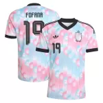 Maglia Belgio Fofana 19 Uomo Secondo Mondiali 2026