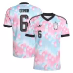 Maglia Belgio Onana 6 Uomo Secondo Mondiali 2026