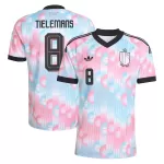 Maglia Belgio Tielemans 8 Uomo Secondo Mondiali 2026