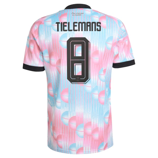 Maglia Belgio Tielemans 8 Uomo Secondo Mondiali 2026