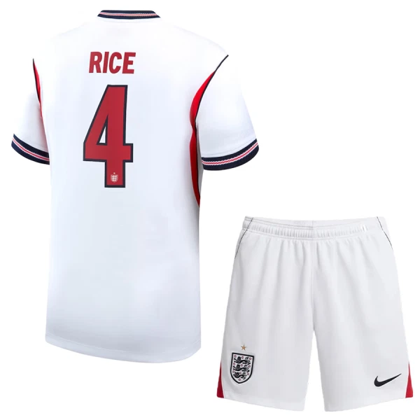 Completo calcio Inghilterra Rice 4 Bambino Primo Mondiali 2026 Completo calcio Inghilterra Rice 4 Bambino Primo Mondiali 2026