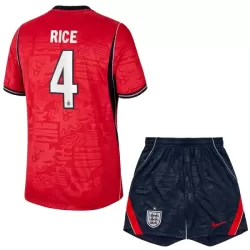 Completo calcio Inghilterra Rice 4 Bambino Secondo Mondiali 2026