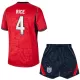 Completo calcio Inghilterra Rice 4 Bambino Secondo Mondiali 2026 Completo calcio Inghilterra Rice 4 Bambino Secondo Mondiali 2026