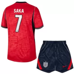 Completo calcio Inghilterra Saka 7 Bambino Secondo Mondiali 2026