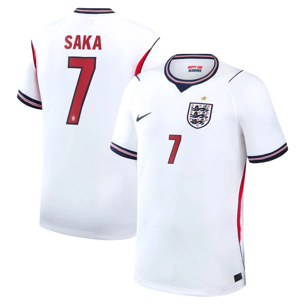 Maglia Inghilterra Saka 7 Uomo Primo Mondiali 2026 Maglia Inghilterra Saka 7 Uomo Primo Mondiali 2026