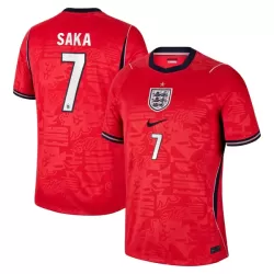 Maglia Inghilterra Saka 7 Uomo Secondo Mondiali 2026