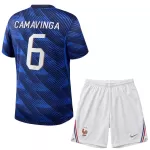 Completo calcio Francia Camavinga 6 Bambino Primo Mondiali 2026