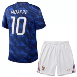 Completo calcio Francia Mbappé 10 Bambino Primo Mondiali 2026