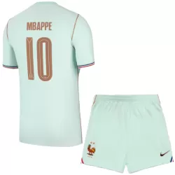 Completo calcio Francia Mbappé 10 Bambino Secondo Mondiali 2026