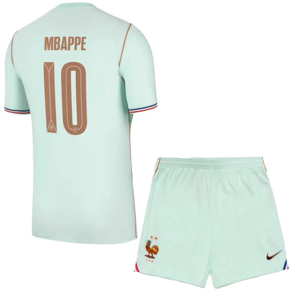 Completo calcio Francia Mbappé 10 Bambino Secondo Mondiali 2026 Completo calcio Francia Mbappé 10 Bambino Secondo Mondiali 2026