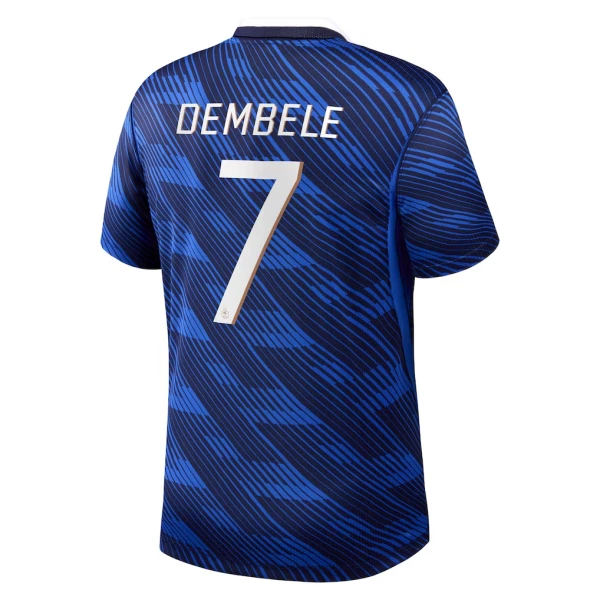 Completo calcio Francia O. Dembele 7 Bambino Primo Mondiali 2026