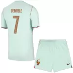Completo calcio Francia O. Dembele 7 Bambino Secondo Mondiali 2026