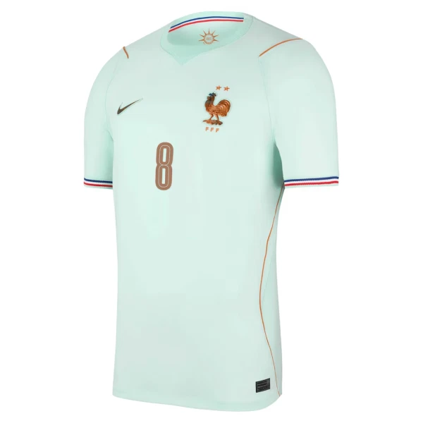 Completo calcio Francia Tchouaméni 8 Bambino Secondo Mondiali 2026
