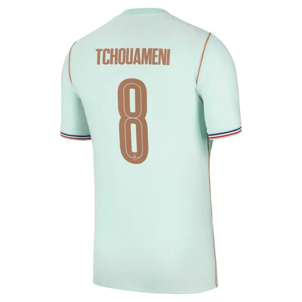 Maglia Francia Tchouaméni 8 Uomo Secondo Mondiali 2026