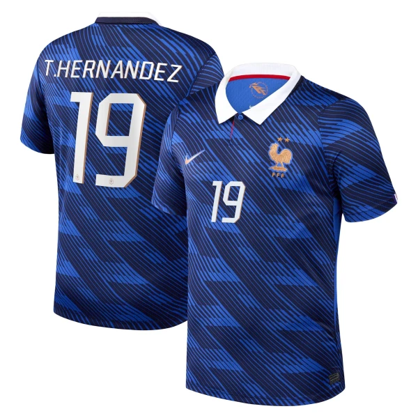 Maglia Francia Theo Hernandez 19 Uomo Primo Mondiali 2026