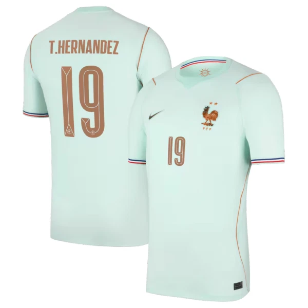 Maglia Francia Theo Hernandez 19 Uomo Secondo Mondiali 2026 Maglia Francia Theo Hernandez 19 Uomo Secondo Mondiali 2026
