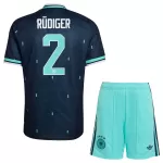 Completo calcio Germania Rudiger 2 Bambino Secondo Mondiali 2026
