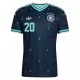 Maglia Germania Gnabry 20 Uomo Secondo Mondiali 2026