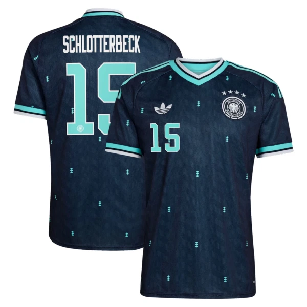 Maglia Germania N. Schlotterbeck 15 Uomo Secondo Mondiali 2026