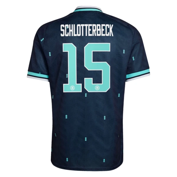 Maglia Germania N. Schlotterbeck 15 Uomo Secondo Mondiali 2026