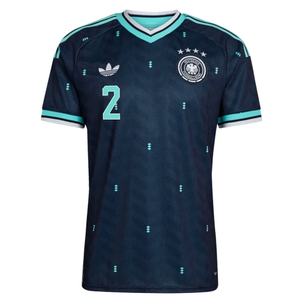 Maglia Germania Rudiger 2 Uomo Secondo Mondiali 2026