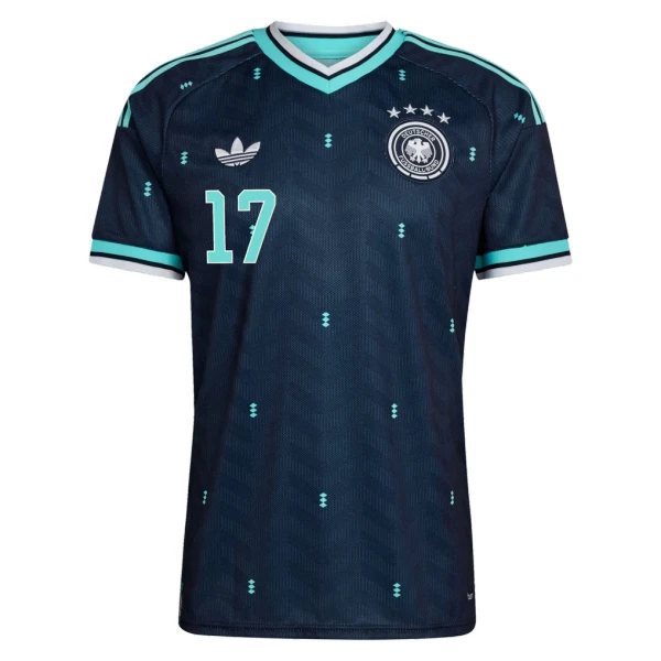 Maglia Germania Wirtz 17 Uomo Secondo Mondiali 2026