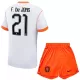Completo calcio Paesi Bassi Frenkie de Jong 21 Bambino Secondo Mondiali 2026