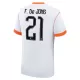 Completo calcio Paesi Bassi Frenkie de Jong 21 Bambino Secondo Mondiali 2026