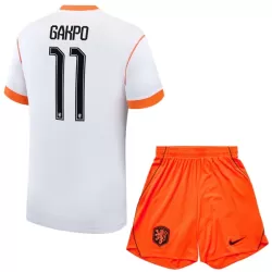 Completo calcio Paesi Bassi Gakpo 11 Bambino Secondo Mondiali 2026