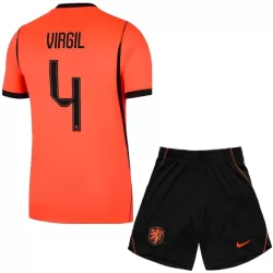Completo calcio Paesi Bassi Virgil 4 Bambino Primo Mondiali 2026