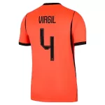 Maglia Paesi Bassi Virgil 4 Uomo Primo Mondiali 2026