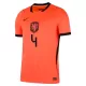 Maglia Paesi Bassi Virgil 4 Uomo Primo Mondiali 2026
