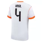 Maglia Paesi Bassi Virgil 4 Uomo Secondo Mondiali 2026