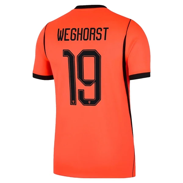 Maglia Paesi Bassi Weghorst 19 Uomo Primo Mondiali 2026