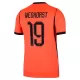 Maglia Paesi Bassi Weghorst 19 Uomo Primo Mondiali 2026