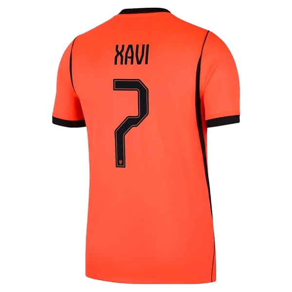 Maglia Paesi Bassi Xavi 7 Uomo Primo Mondiali 2026 Maglia Paesi Bassi Xavi 7 Uomo Primo Mondiali 2026