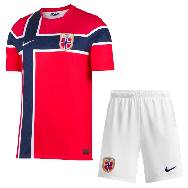 Completo calcio Norvegia Bambino Primo Mondiali 2026 Completo calcio Norvegia Bambino Primo Mondiali 2026