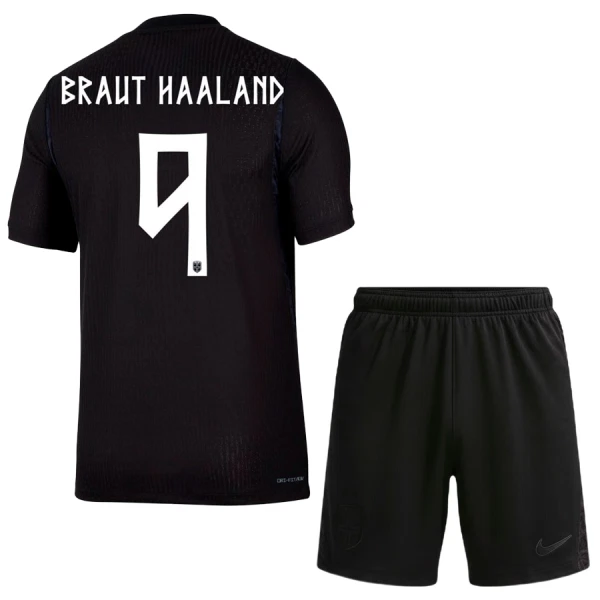 Completo calcio Norvegia Haaland 9 Bambino Secondo Mondiali 2026 Completo calcio Norvegia Haaland 9 Bambino Secondo Mondiali 2026
