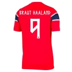 Maglia Norvegia Haaland 9 Uomo Primo Mondiali 2026
