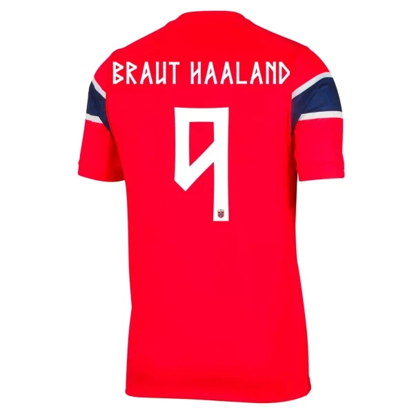 Maglia Norvegia Haaland 9 Uomo Primo Mondiali 2026 Maglia Norvegia Haaland 9 Uomo Primo Mondiali 2026