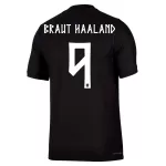 Maglia Norvegia Haaland 9 Uomo Secondo Mondiali 2026