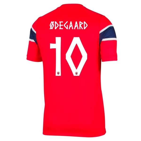 Maglia Norvegia Ødegaard 10 Uomo Primo Mondiali 2026 Maglia Norvegia Ødegaard 10 Uomo Primo Mondiali 2026
