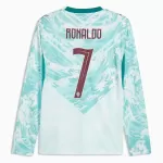 Maglia Portogallo Ronaldo 7 Uomo Secondo Mondiali 2026 Maniche Lunghe