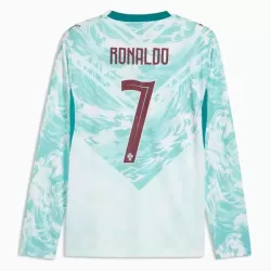 Maglia Portogallo Ronaldo 7 Uomo Secondo Mondiali 2026 Maniche Lunghe