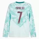 Maglia Portogallo Ronaldo 7 Uomo Secondo Mondiali 2026 Maniche Lunghe